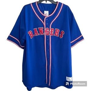True Fan Genuine Merchandise Texas Rangers Jersey NWT Size L